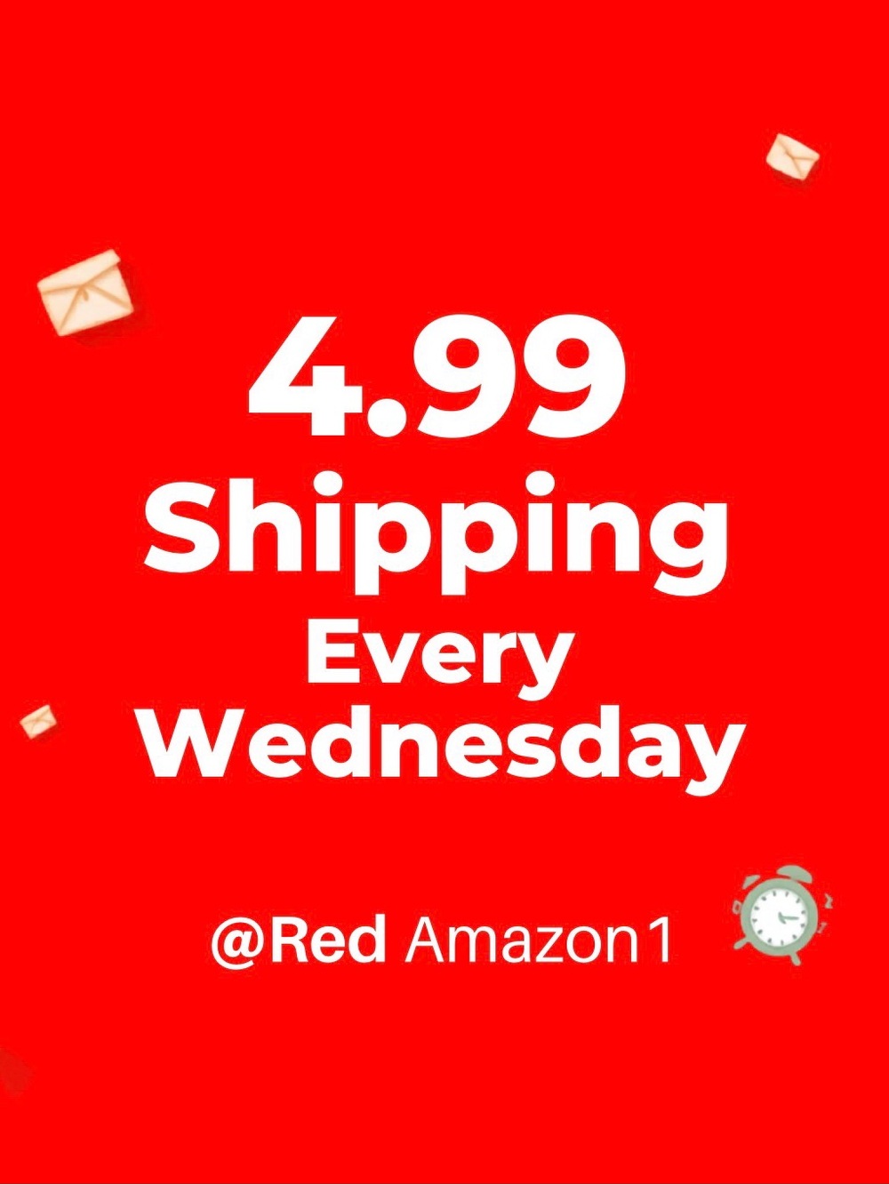 4.99 Shipping Every Wednesday
